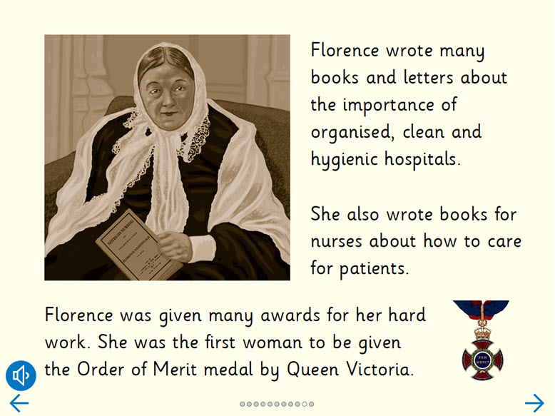 Florence Nightingale - Clicker Book