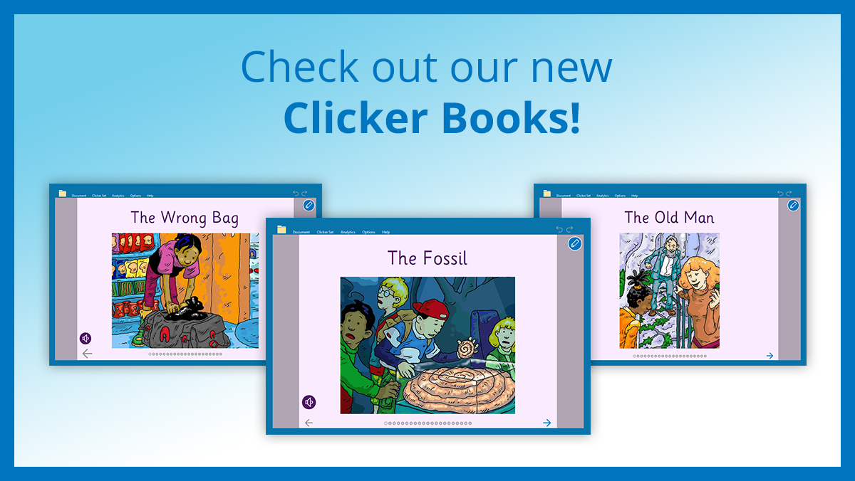 Check out our new Clicker Books