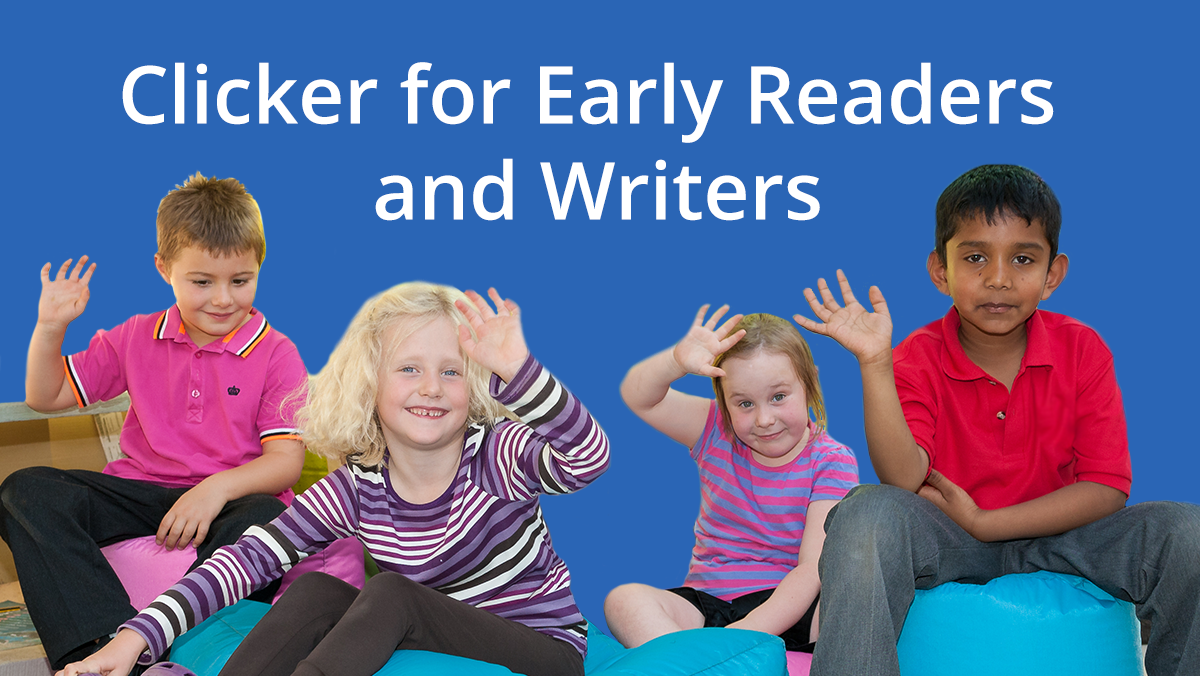 US-clicker for early readers and writers