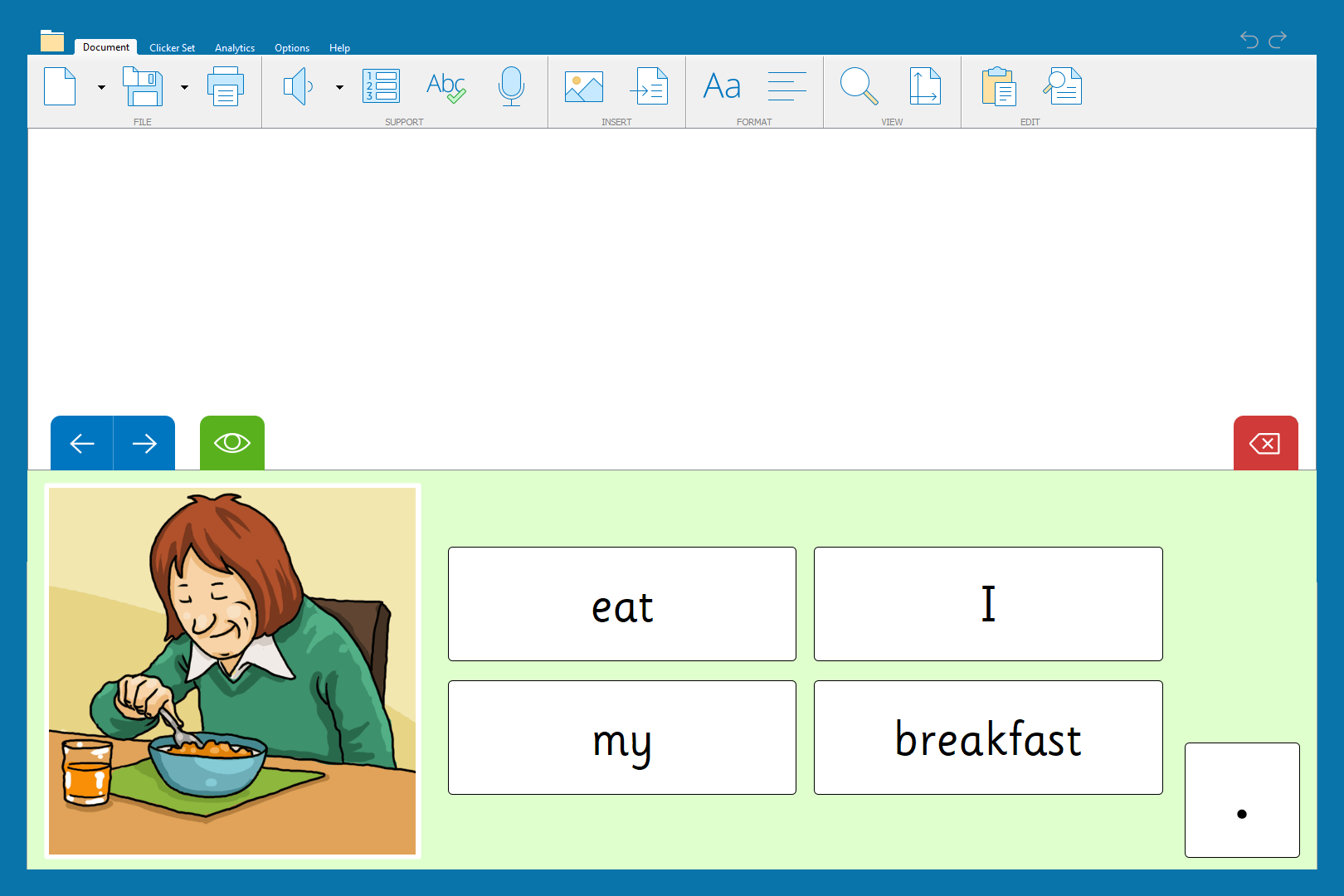 A writing journey with Clickers Writing Grids-1