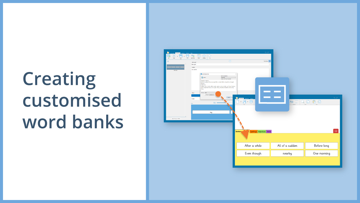 Creating-customised-word-banks