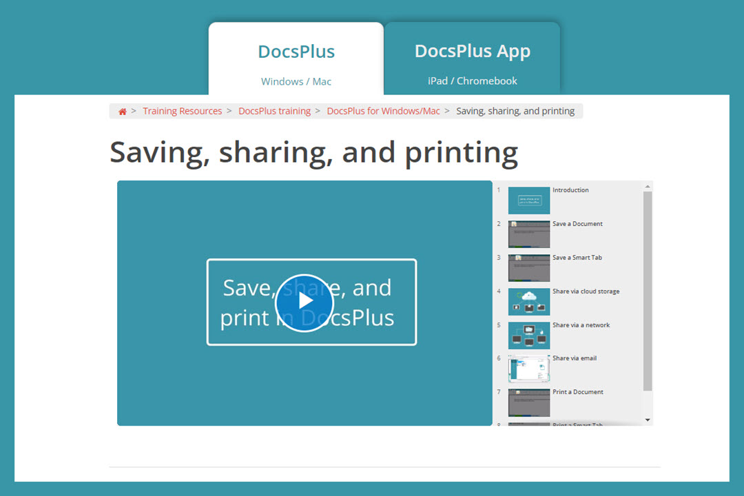 docsplus save, share and print-2