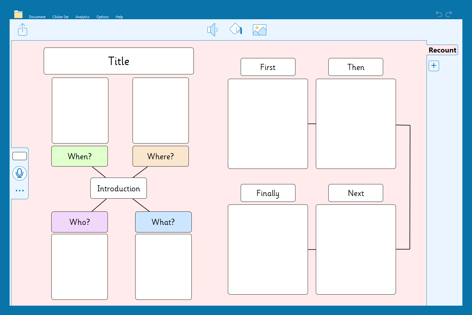 Non-fiction writing with Clicker-1