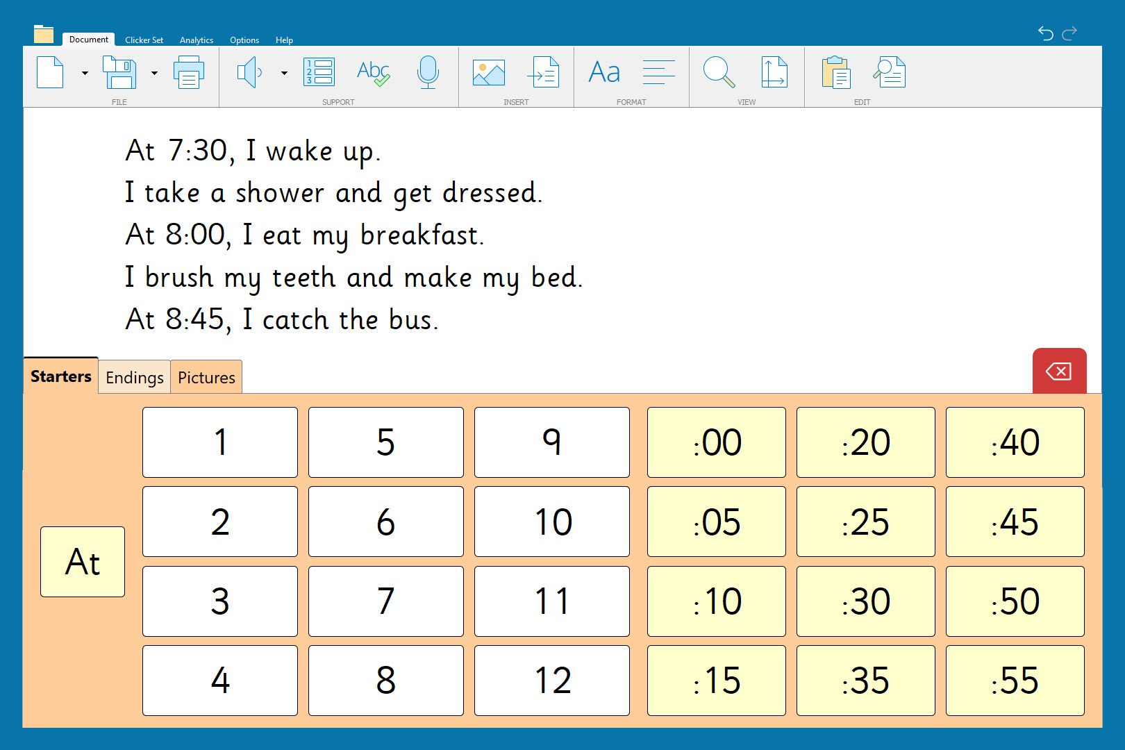 Life skills with Clicker-3