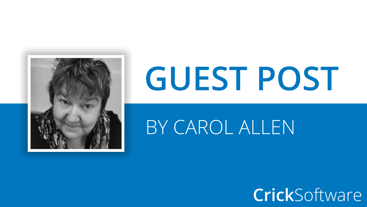 Guest post - Carol Allen