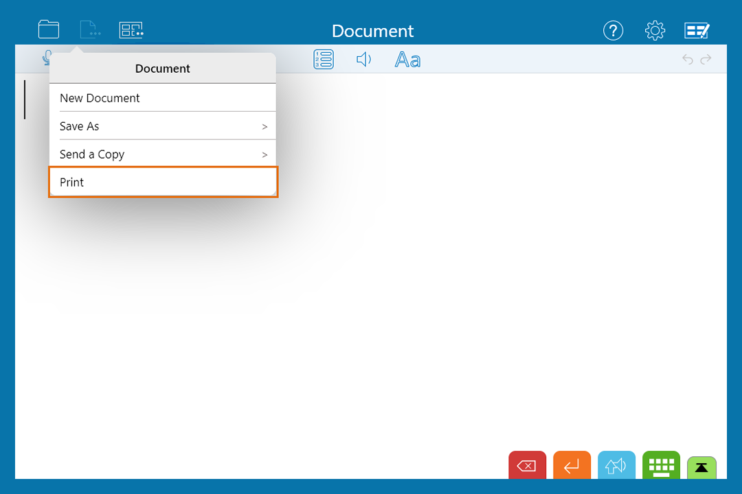 Print documet
