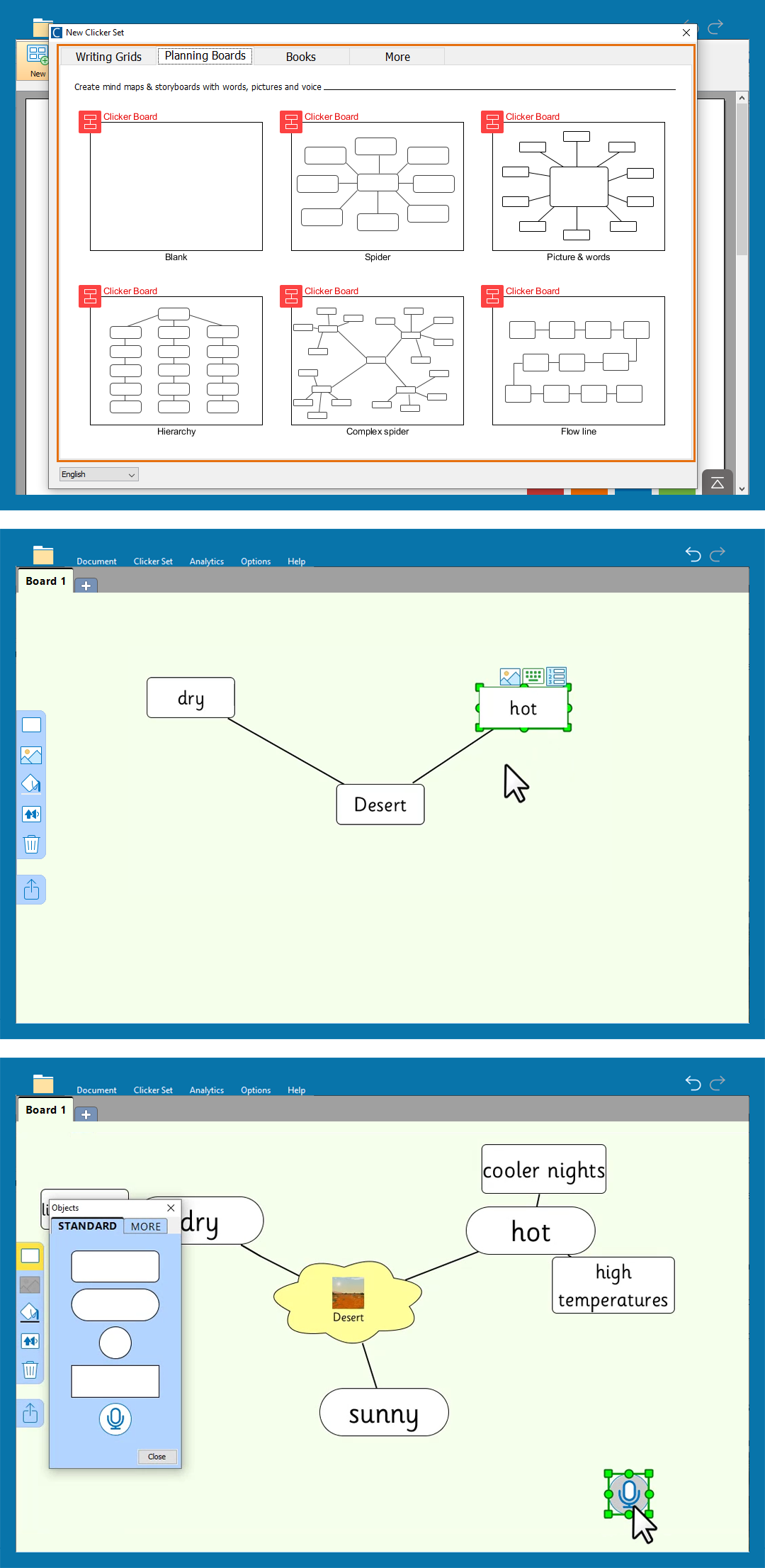 Clicker 8 Introduction to Clicker Board Crick Software